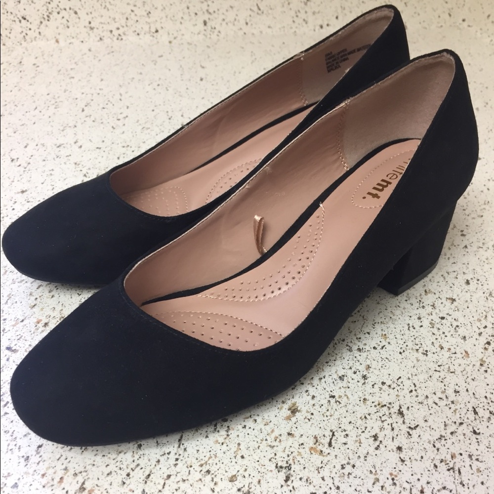 Black Slip On Shoes - 8M